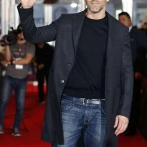 Deadpool 2 Event Ryan Reynolds Black Coat