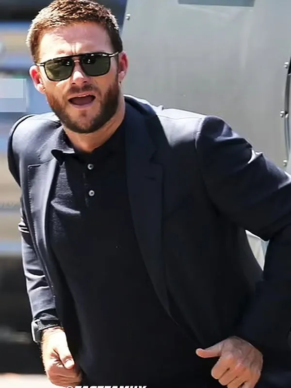 Little Nobody Fast X Scott Eastwood Black Blazer