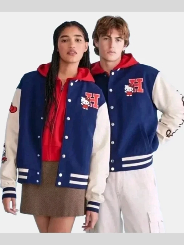Aeropostale Hello Kitty Varsity Jacket