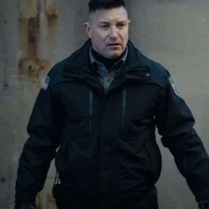 Lane Garrison Mayor of Kingstown 2025 Carney Black Uniform Jacket