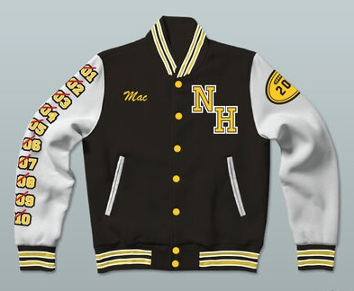 Shop Snoop Dogg Letterman Jacket