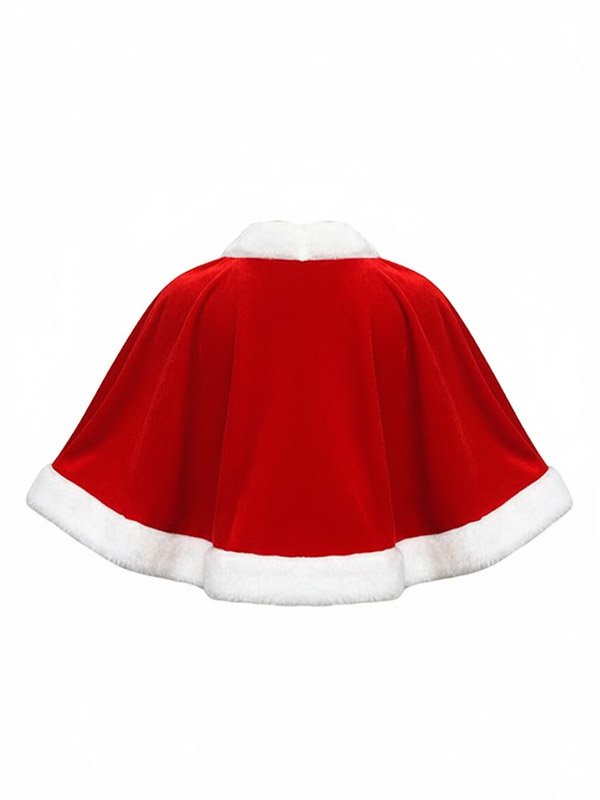 Festive Red Santa Cape