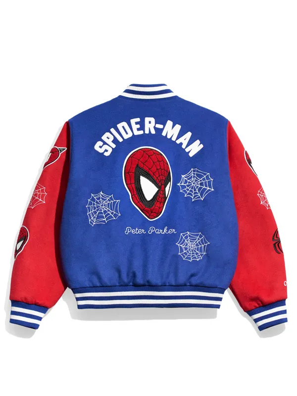 Spider-Man Peter Parker Varsity Jacket