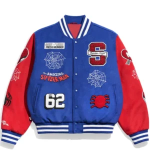 Spider-Man Peter Parker Varsity Jacket
