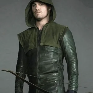 Stephen Amell Green Arrow Jacket