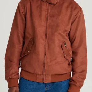 Joe Keery Stranger Things Suede Leather Jacket