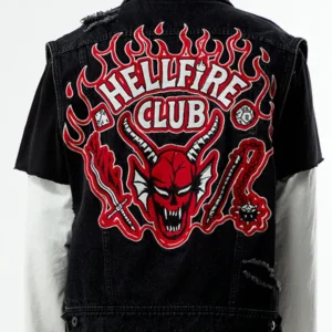 Stranger Things Dungeon Master Denim Vest