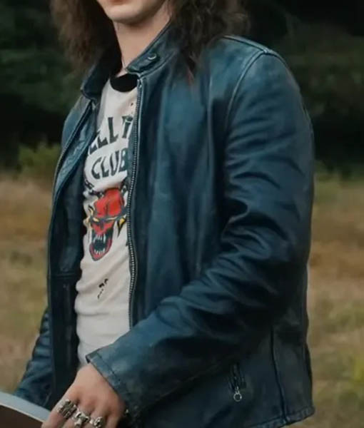 Stranger Things S04 Eddie Munson Bomber Jacket