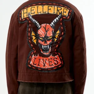 Stranger Things S05 Hellfire Lives Garage Jacket