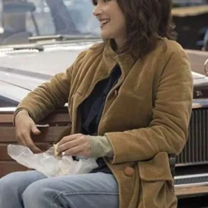 Joyce Byers Stranger Things Brown Corduroy Jacket