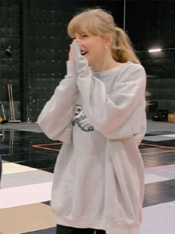 Taylor Swift The End of an Era SO1 Grey Sweatshirt - Image 2