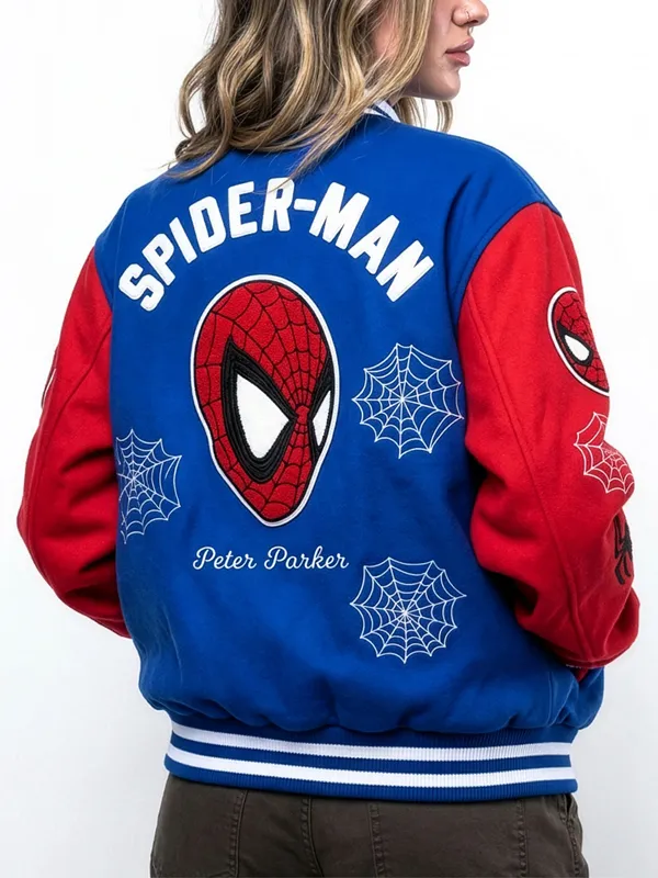 Spider-Man Peter Parker Varsity Jacket