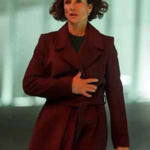 The Night Manager S02 Indira Varma Maroon Coat