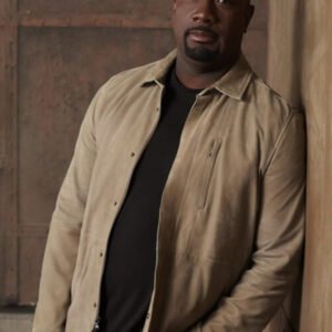 The Rookie S08 Promo Richard T. Jones Brown Jacket