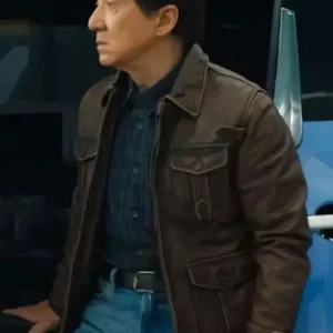 The Shadow’s Edge Jackie Chan Brown Jacket