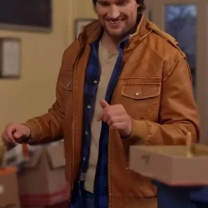 The Spirit of Christmas Station Chase Garland Brown Jacket