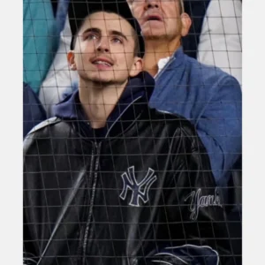 Timothee Chalamet Yankees Jacket