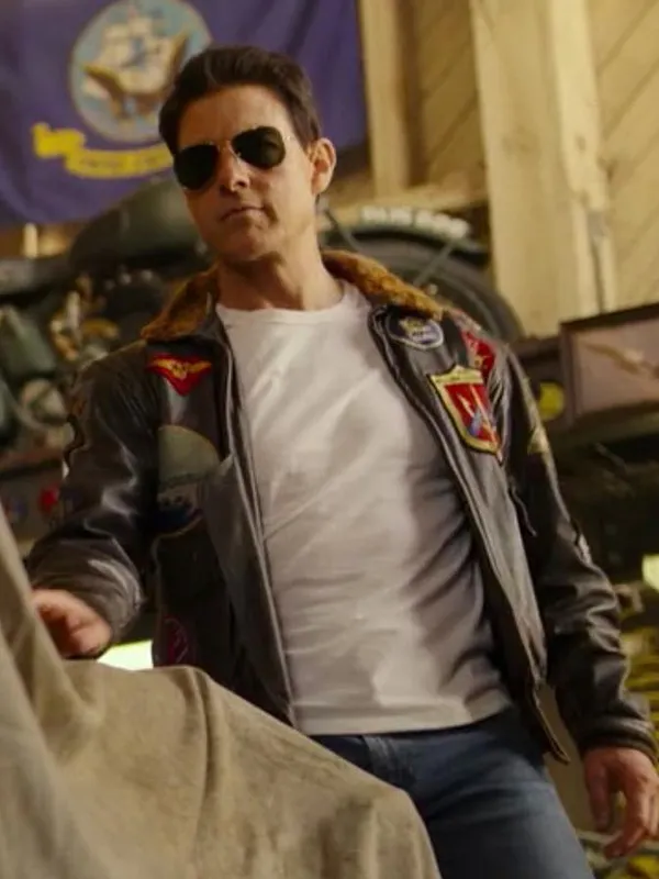 Tom Cruise Top Gun Maverick Bomber Jacket