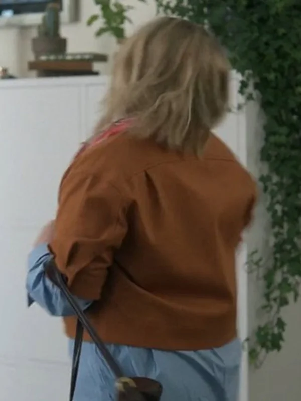 Twelve Dates Til Christmas Mae Whitman Brown Jacket