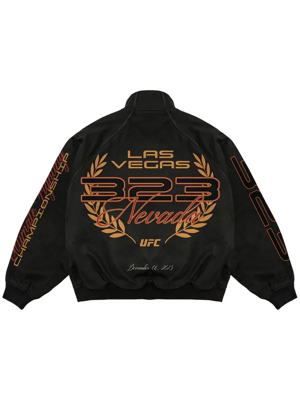 UFC 323 Las Vegas Nevada Racing Jacket