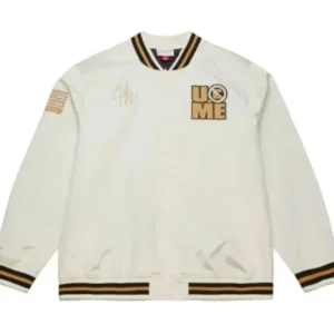 WWE John Cena Sublimated Satin Bomber Jacket