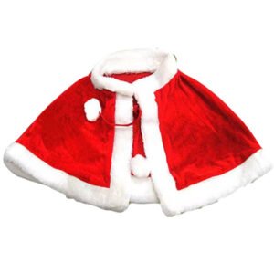 Festive Red Santa Cape