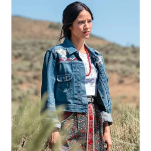 Yellowstone Season 5 Kelsey Asbille Denim Jacket