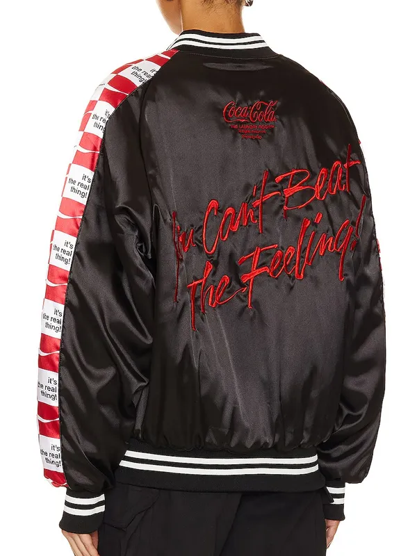 Coca Cola Racing Stadium Varsity Jacket