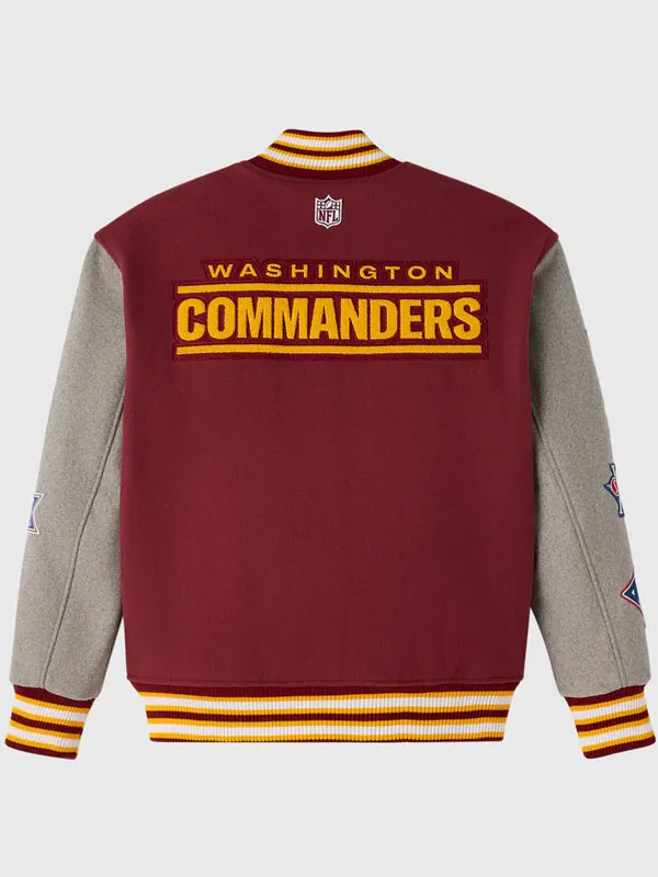 NFL Washington Commanders Varsity Jacket