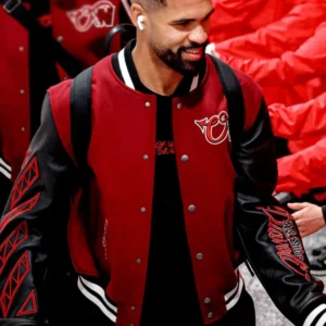 AC Milan x Off-White rlc Varsity Jacket