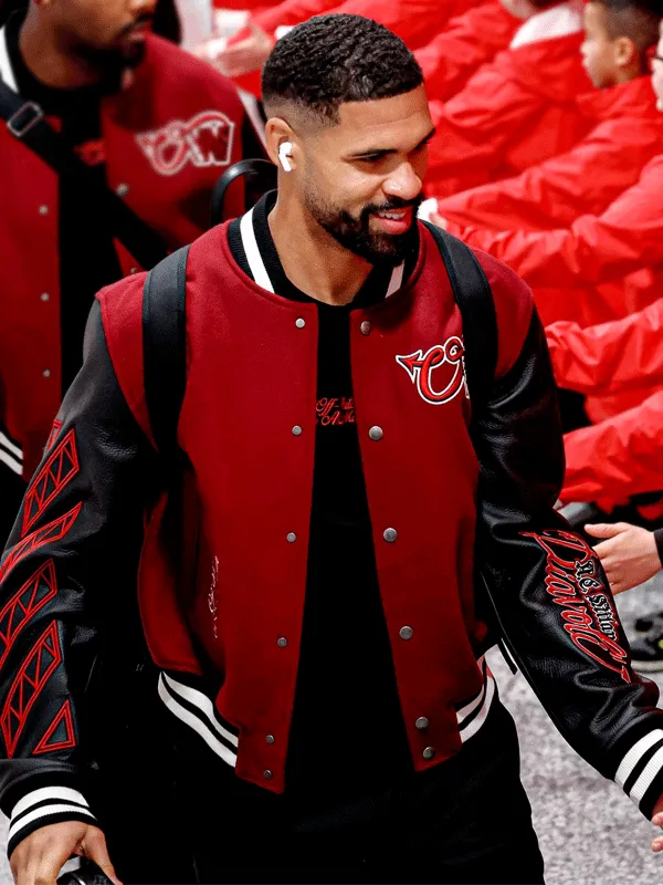 AC Milan x Off-White rlc Varsity Jacket