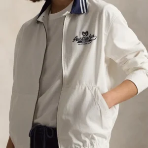 Australian Open 2026 White Bayport Jacket