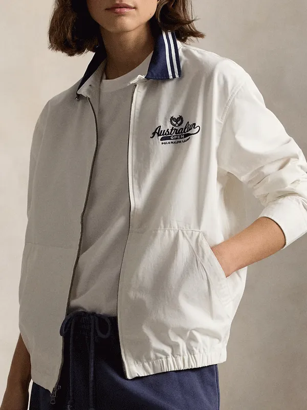 Australian Open 2026 White Bayport Jacket