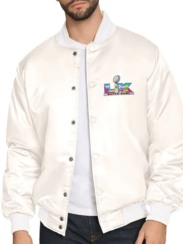 Super Bowl LX Bay Area Bash Satin Starter Jacket