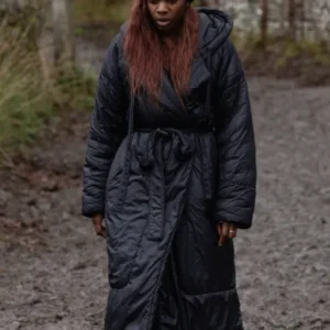 28 Years Later: The Bone Temple Nia DaCosta Hooded Puffer Coat