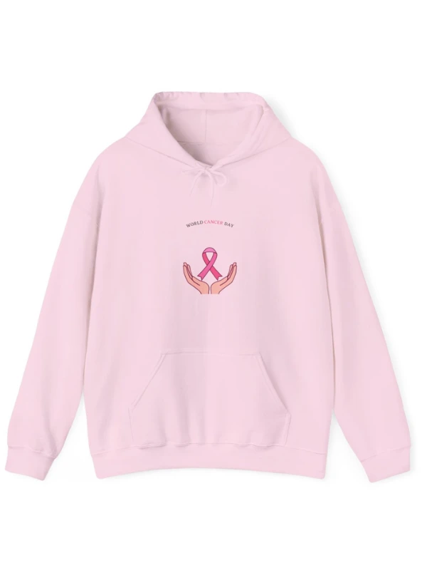 4 February World Cancer Day Unisex Pullover Hoodie