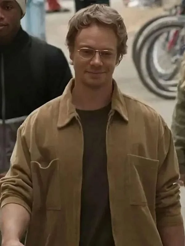 Alfie Allen Girl Taken Brown Corduroy Jacket - Image 2