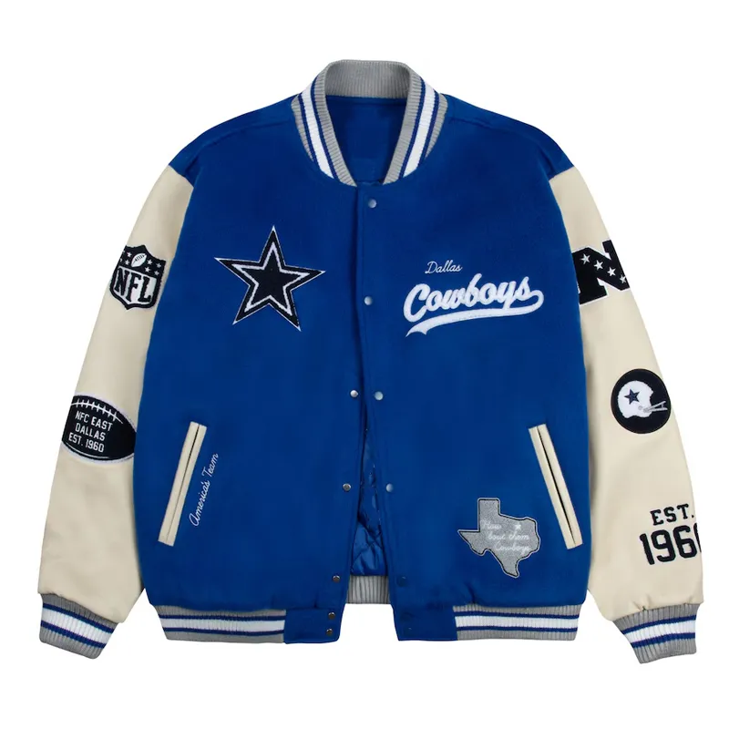 America’s Team Dallas Cowboys Letterman Jacket