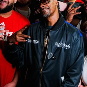 Snoop Dogg Arizona Bowl Black Bomber Jacket