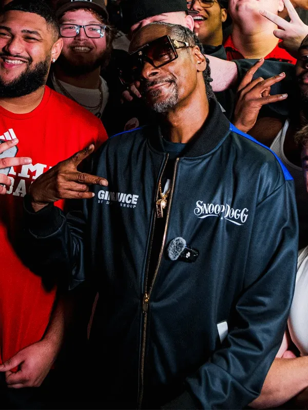 Snoop Dogg Arizona Bowl Black Bomber Jacket
