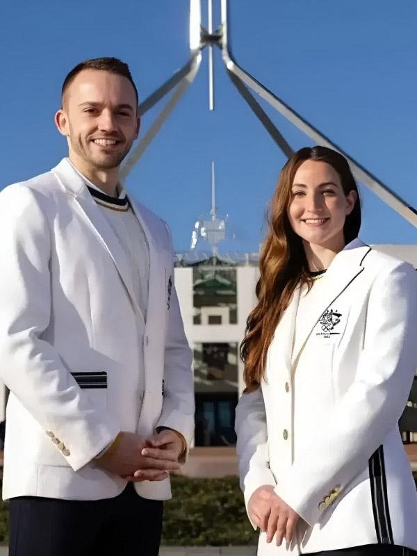 Australia Milano Cortina 2026 White Blazer