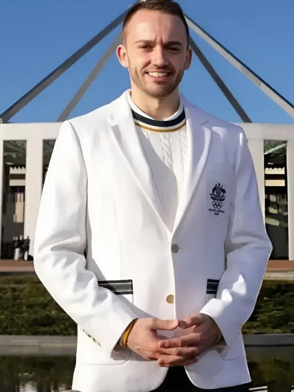 Australia Milano Cortina 2026 White Blazer - Image 2