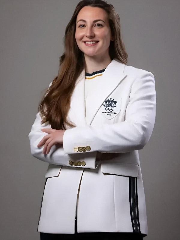 Australia Milano Cortina 2026 White Blazer - Image 3