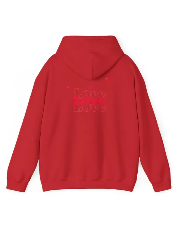 Be My Valentine 2026 Lovely Prined Hoodie - Image 3