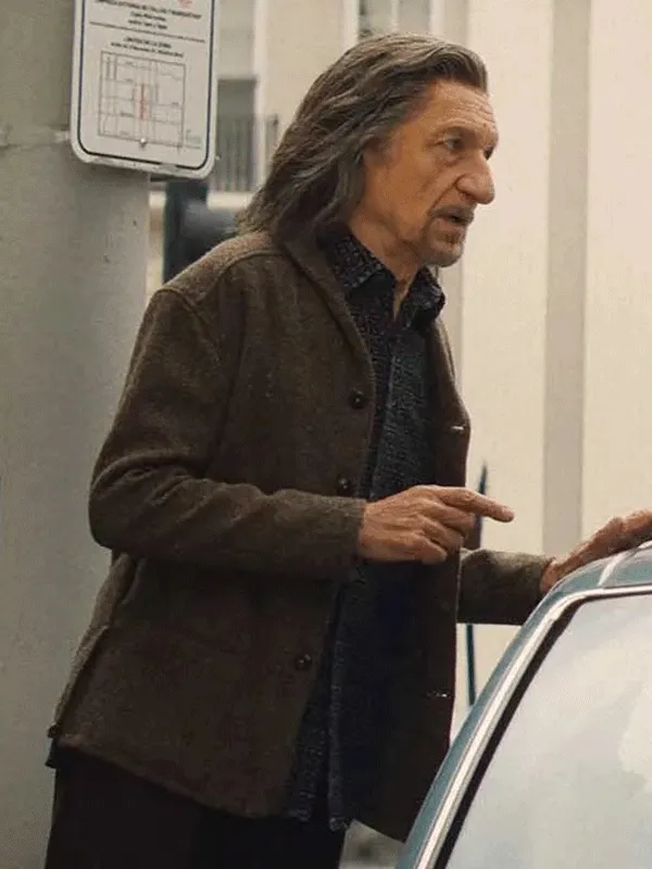 Wonder Man 2026 Ben Kingsley Wool Cardigan - Image 2