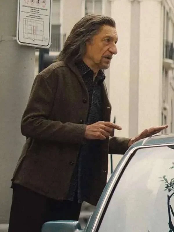 Wonder Man Ben Kingsley Brown Wool Blazer - Image 3