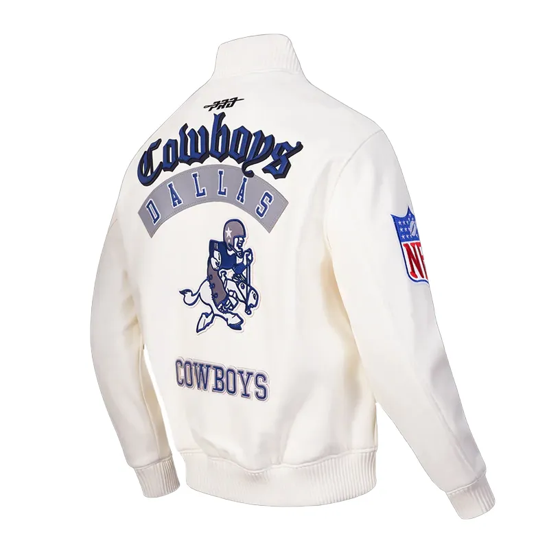 Best of Varsity Dallas Cowboys Leather Jacket - Image 2