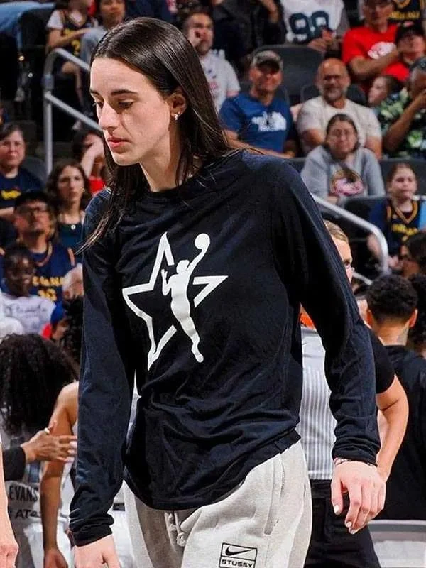 Indiana Fever Caitlin Clark Black Star Sweatshirt