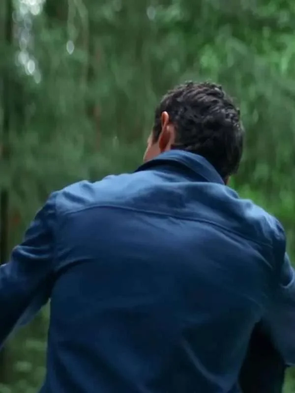 Eternity Blue Callum Turner Blue Jacket