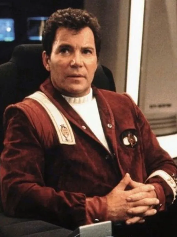 Star Trek V: The Final Frontier William Shatner Red Leather Jacket - Image 4